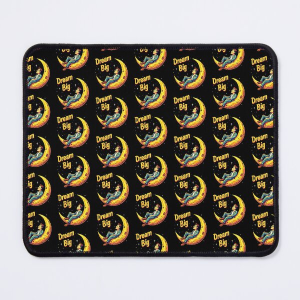 Item preview, Man Dreaming on Crescent Moon designed and sold by artwaves.