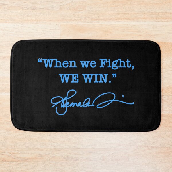 Item preview, When we Fight We win - Kamala Harris (signature blue) designed and sold by Thelittlelord.