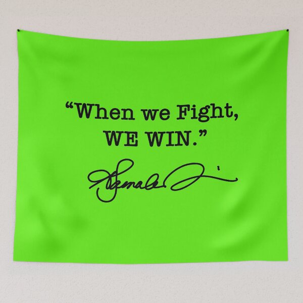 Item preview, When we Fight We win - Kamala Harris (black signature brat edition) designed and sold by Thelittlelord.