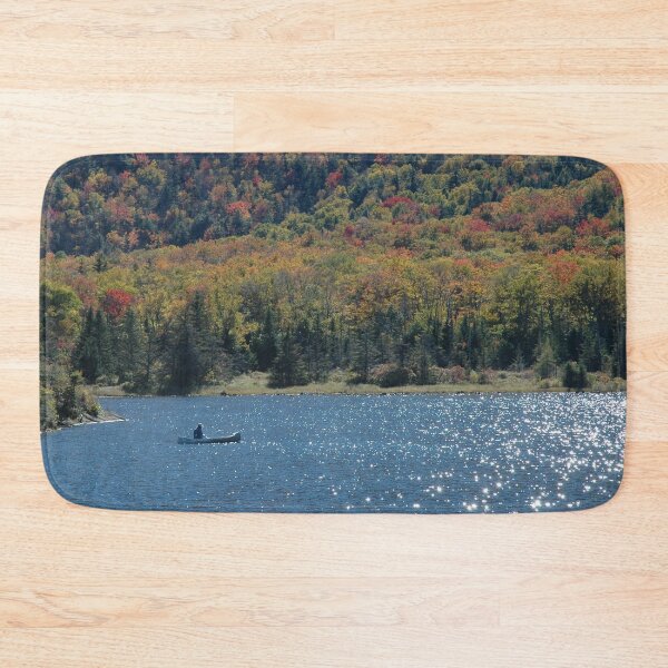 Item preview, Canoe on lake in Autumn. designed and sold by DesignsAndDocs.