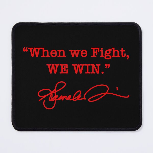 Item preview, When we Fight We win - Kamala Harris (signature red) designed and sold by Thelittlelord.