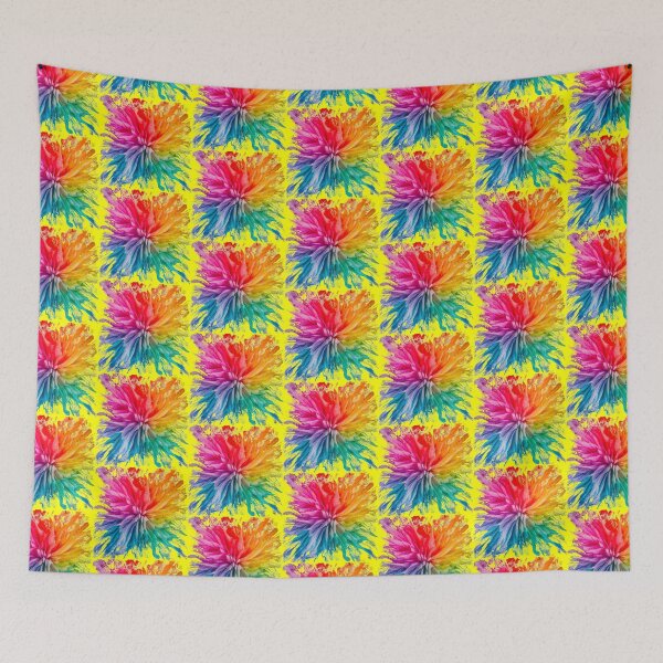 Item preview, Vibrant Rainbow Explosion | Yellow designed and sold by PinkGoddessLove.