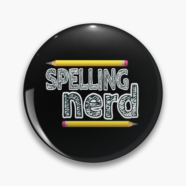 Artikelvorschau, Rechtschreib-Nerd. Lustiges Statement für stolze Liebhaber der richtigen Rechtschreibung. Gelbe Bleistifte mit schwarzen Buchstaben. (Schwarzer Hintergrund) entworfen und verkauft von ArtByLM.