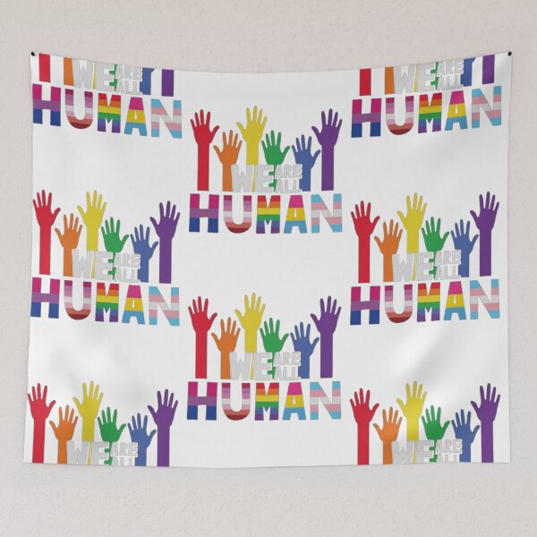 Item preview, We are all Human designed and sold by debbiebento.