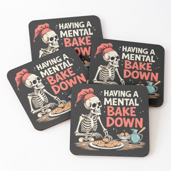 Item preview, Having A Mental Bake Down - Funny Baking Quote designed and sold by Beanster-nl.