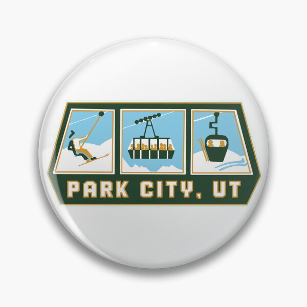 Item preview, Park City Utah Ski Decal designed and sold by Decal Mania.