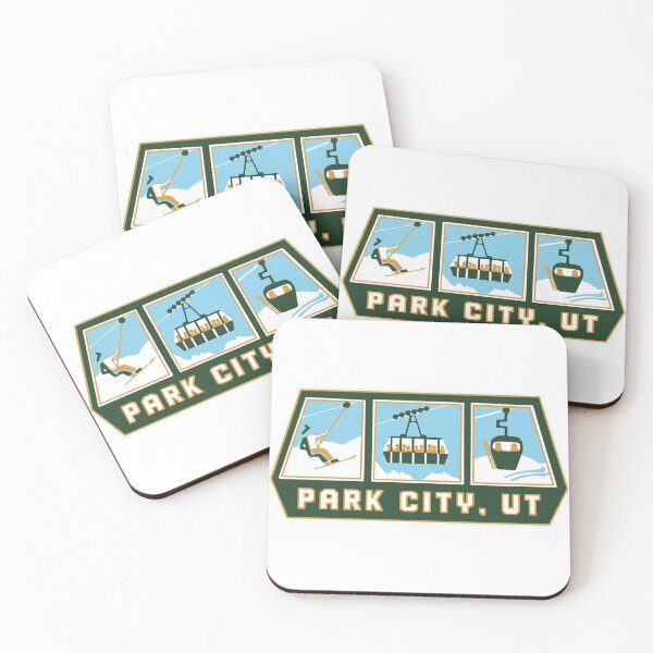 Item preview, Park City Utah Ski Decal designed and sold by Decal Mania.