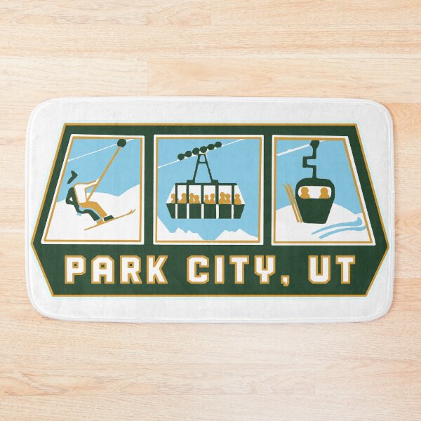 Item preview, Park City Utah Ski Decal designed and sold by Decal Mania.