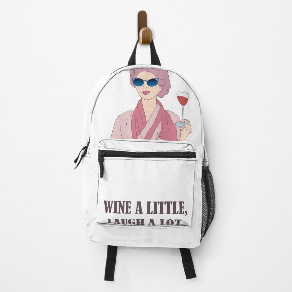 Artikelvorschau, Wein ein bisschen, lache viel, schicke und lustige Weinkunst entworfen und verkauft von Monedesign.