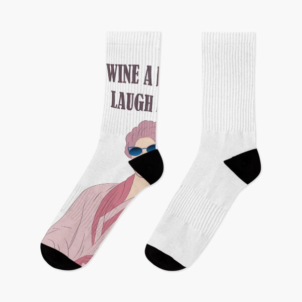 Item preview, Wine a Little, Laugh a Lot Chic & Funny Wine Art designed and sold by Monedesign.