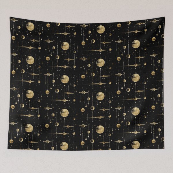 Item preview, Elegant Gold Geometric Planets designed and sold by JstPeachy.