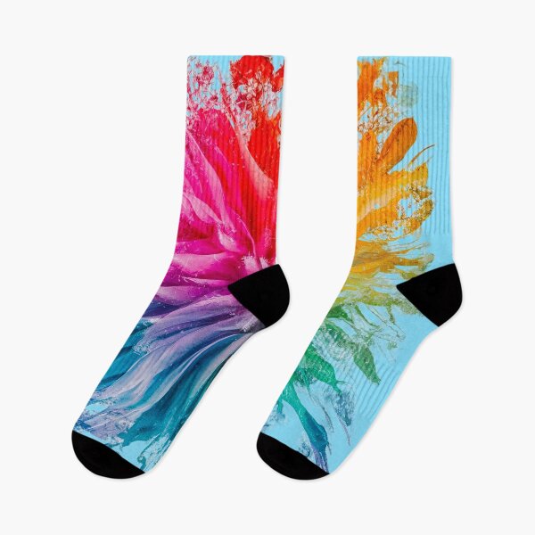 Item preview, Vibrant Rainbow Explosion | Light Blue designed and sold by PinkGoddessLove.