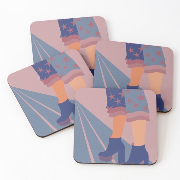 Item preview, Space Clown Cowboy Boots - Blue and orange  designed and sold by alisonm47.