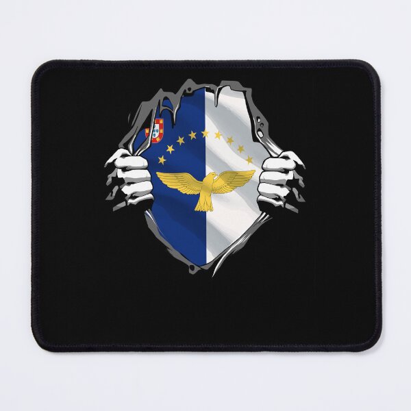 Item preview, Super Azores Patriotic Portuguese Roots Flag designed and sold by NUMAcreations.