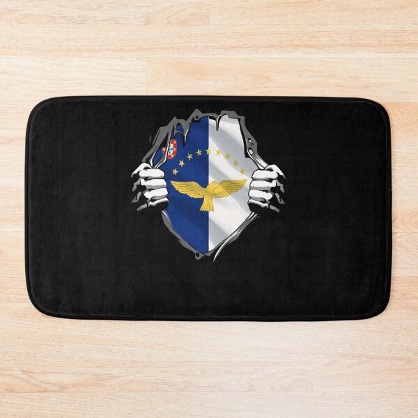 Item preview, Super Azores Patriotic Portuguese Roots Flag designed and sold by NUMAcreations.