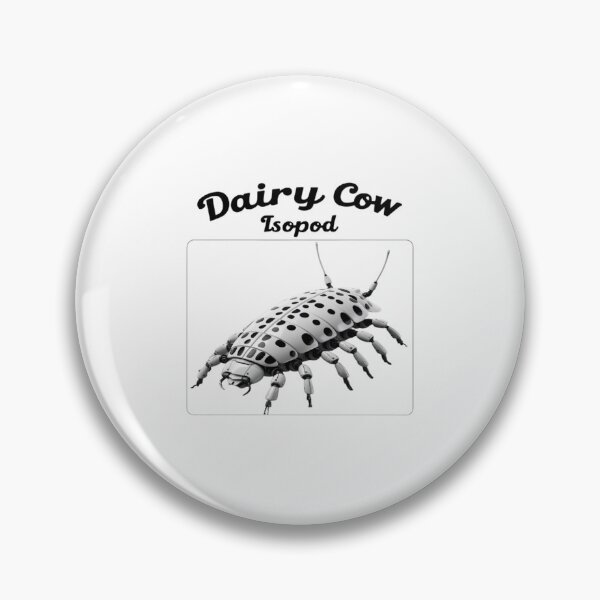 Item preview,  From the Barn to Your Home: Dairy Cow Isopod Elegance designed and sold by RabiaDesigns.