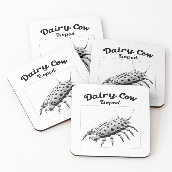 Item preview,  From the Barn to Your Home: Dairy Cow Isopod Elegance designed and sold by RabiaDesigns.