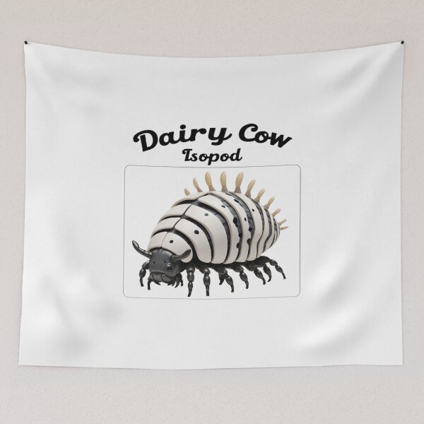 Item preview,  Milk the Moment: Beautiful Dairy Cow Isopod Designs designed and sold by RabiaDesigns.
