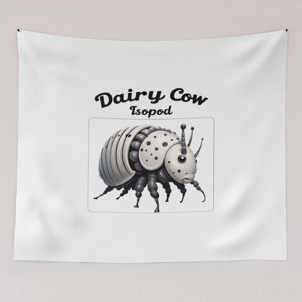 Item preview,   "Rural Radiance: Chic Dairy Cow Isopod Art" designed and sold by RabiaDesigns.