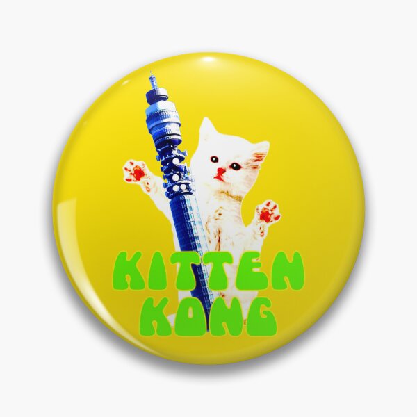 Aperçu de l'œuvre Kitten Kong Comédie britannique classique vintage des années 1970 V1c créée et vendue par RetrospectUK.