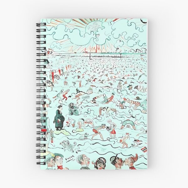 Item preview, The Baths at Ostend, James Ensor, 1890 designed and sold by A APART T.