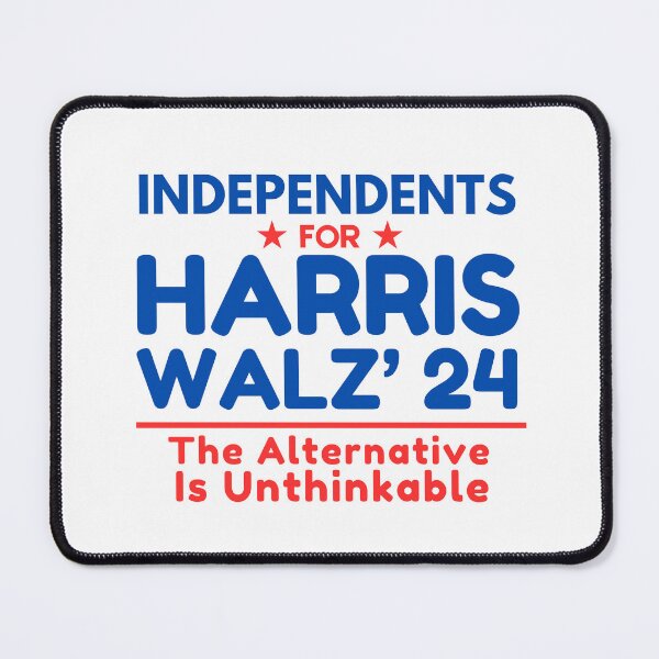 Item preview, Independents For Harris Walz 24 designed and sold by ANNINOART ⭐⭐⭐⭐⭐.