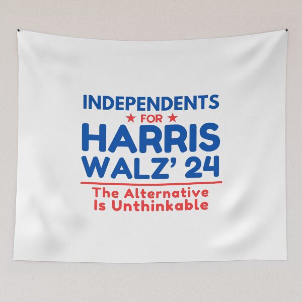 Item preview, Independents For Harris Walz 24  designed and sold by ANNINOART ⭐⭐⭐⭐⭐.