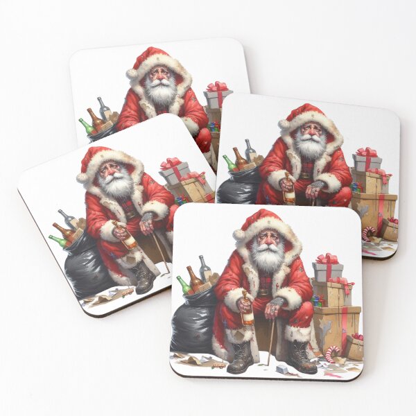 Item preview, Homeless Santa,Christmas,Wine designed and sold by deniz kaya.