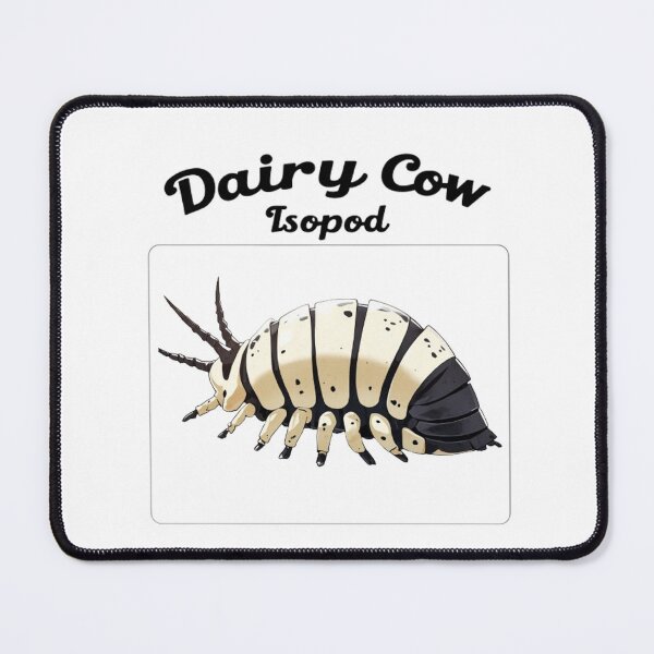 Item preview,  Dairy Delights: Artful Dairy Cow Isopod Designs designed and sold by RabiaDesigns.