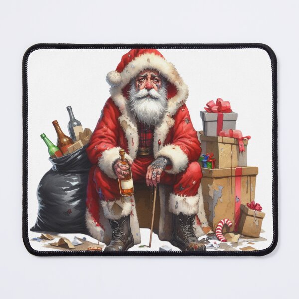 Item preview, Homeless Santa,Christmas,Wine designed and sold by deniz kaya.