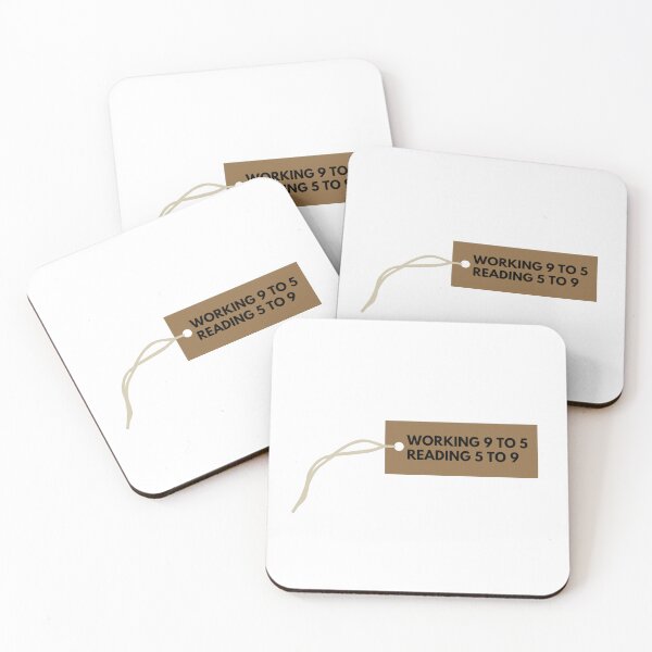 Item preview, Working 9 to 5, Reading 5 to 9 designed and sold by GoblinBoutique.