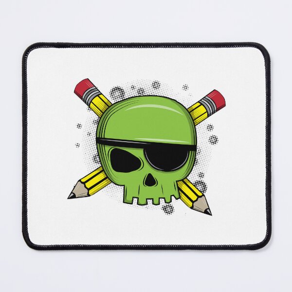 Item preview, School Skull Crossed Pencils Essential for School designed and sold by SaltCreatives.