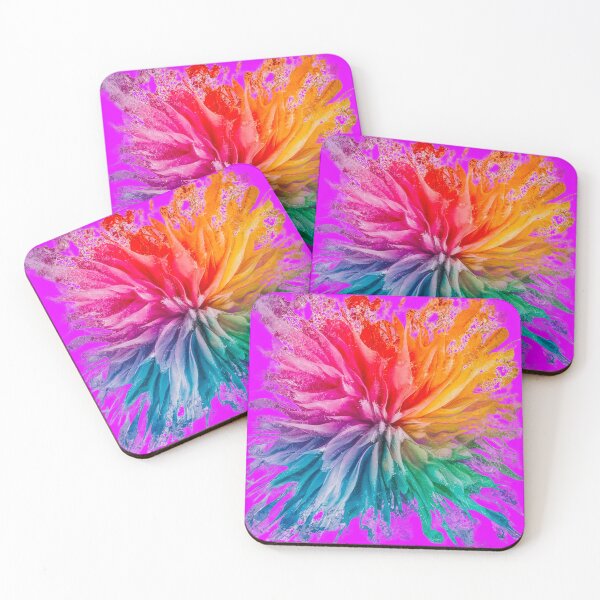 Item preview, Vibrant Rainbow Explosion | Purple designed and sold by PinkGoddessLove.