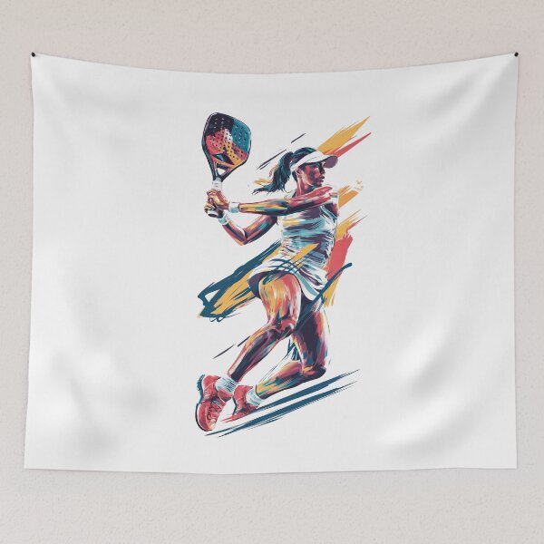 Item preview, Padel Tennis ipad art designed and sold by tee-blah-blah.