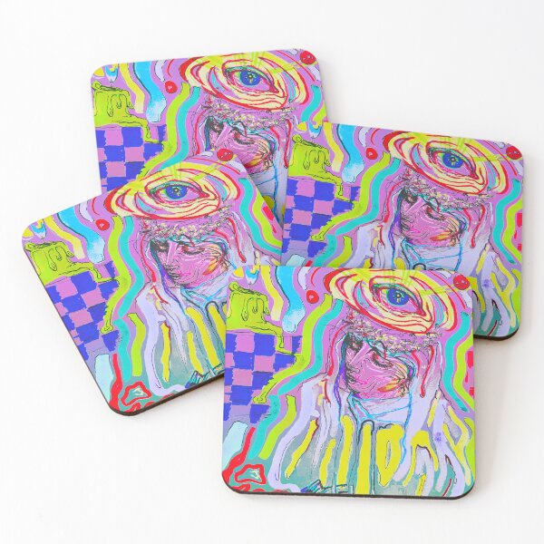 Item preview, Psychadelic Virgin Mary designed and sold by alisonm47.