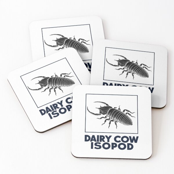 Item preview,   "& Honey: Inviting Dairy Cow Isopod Designs designed and sold by RabiaDesigns.
