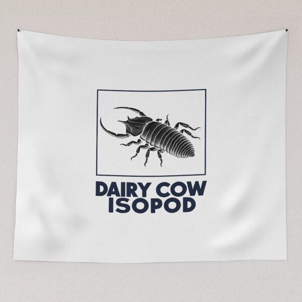 Item preview,   "& Honey: Inviting Dairy Cow Isopod Designs designed and sold by RabiaDesigns.