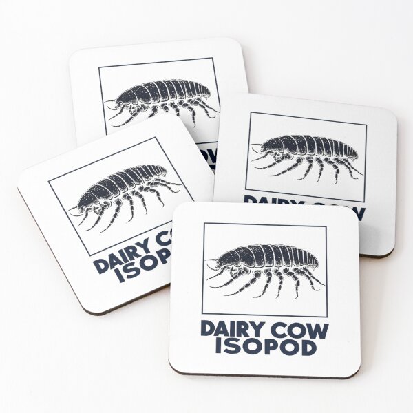 Item preview,  Bovine Beauty: Artistic Dairy Cow Isopod Designs designed and sold by RabiaDesigns.
