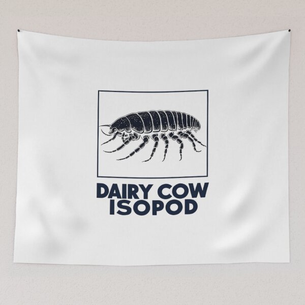 Item preview,  Bovine Beauty: Artistic Dairy Cow Isopod Designs designed and sold by RabiaDesigns.