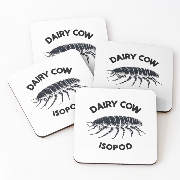 Item preview,  Rural Reimagined: Modern Dairy Cow Isopod Art designed and sold by RabiaDesigns.