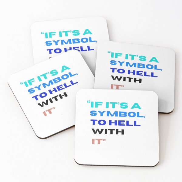 Item preview, If It's A Symbol To Hell With It designed and sold by Winther-Art.