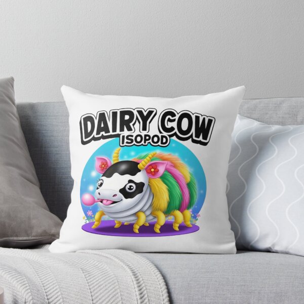 Item preview,  Farmhouse Finesse: Distinctive Dairy Cow Isopod Designs designed and sold by RabiaDesigns.