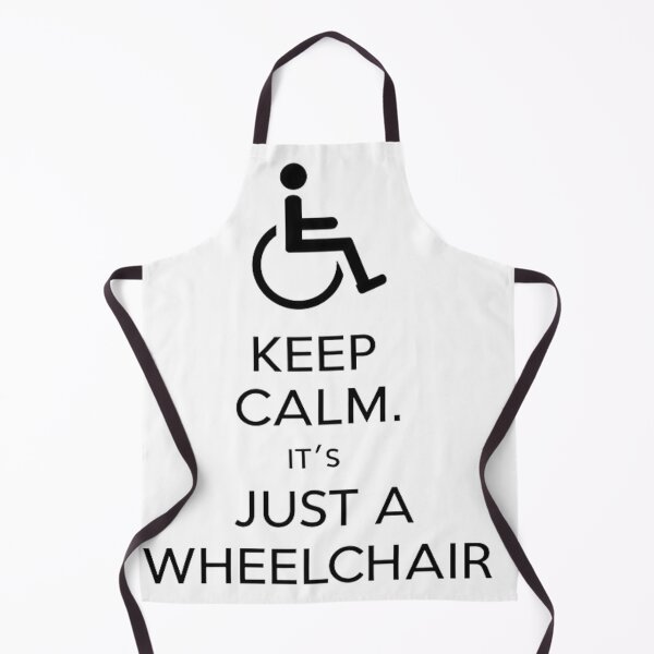 Item preview, keep calm it's just a wheelchair designed and sold by debbiebento.