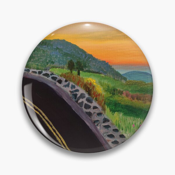 Item preview, Skyline Drive at Sunset designed and sold by PaintsbyTom.
