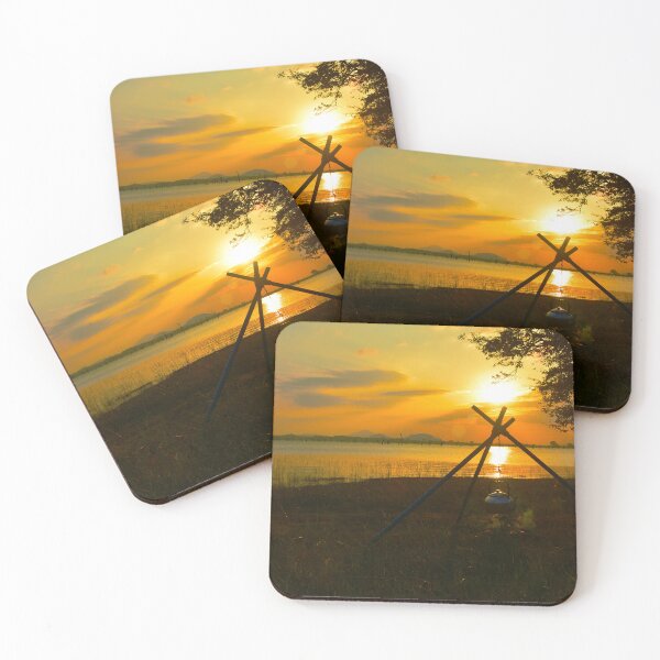 Item preview, Camping - Sunset Nature Beauty designed and sold by Trendy Art.