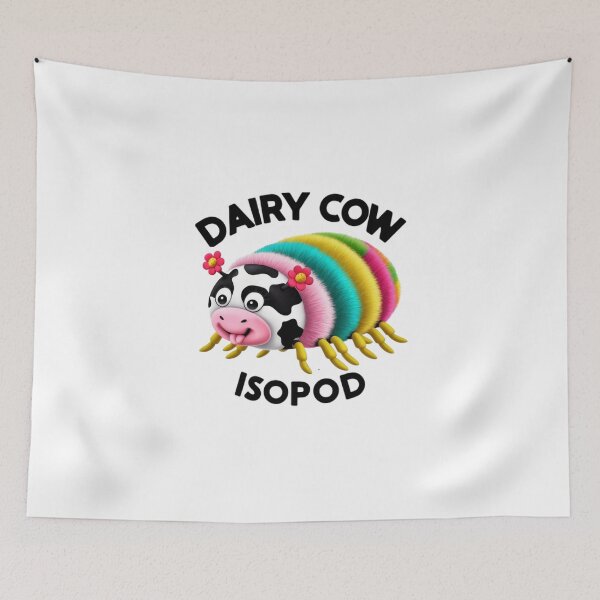 Item preview,  Moo-velous Designs: Creative Dairy Cow Isopod Art designed and sold by RabiaDesigns.