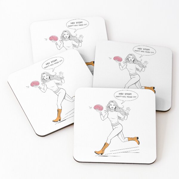 Item preview, Stop. Don't You Need Your Brain? designed and sold by FocusedPatterns.