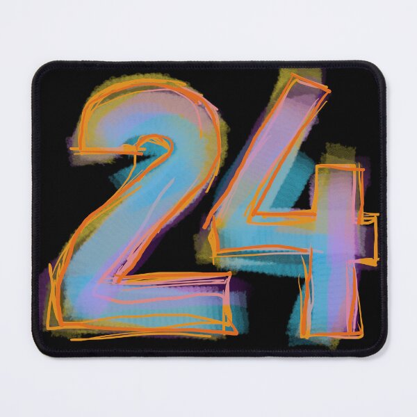 Item preview, 24 Twenty-Four Funny Gifts For Fans Of Numbers And Colorful Drawings designed and sold by ZIPsketch.