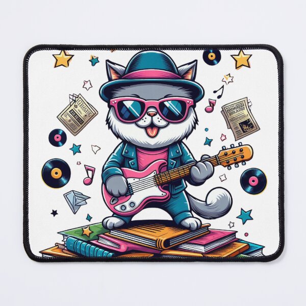 Item preview, Guitarist Funny Cat,Music designed and sold by deniz kaya.