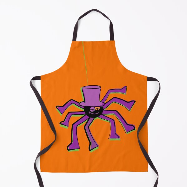 Item preview, Kananga the Halloween Spider on Orange designed and sold by MaestroTAVI.